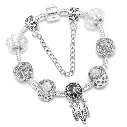 Silver Charms Bracelet