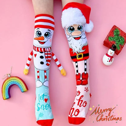 Funny Christmas Socks Cartoon Christmas Stockings