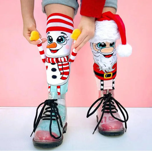 Funny Christmas Socks Cartoon Christmas Stockings