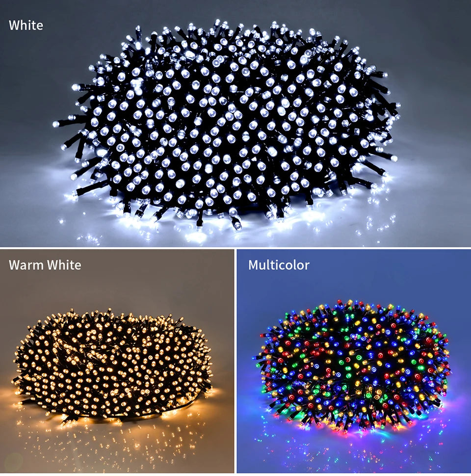 Outdoor Solar Christmas lights Waterproof